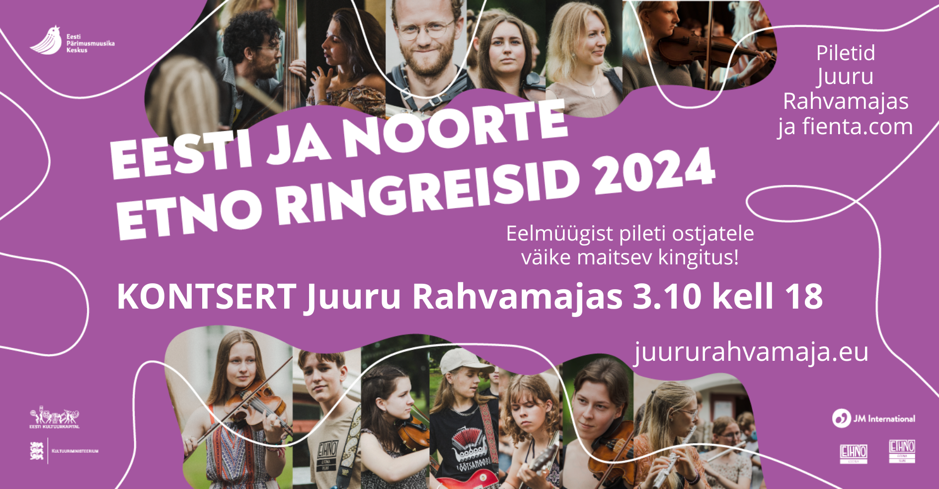 Eesti ja noorte ETNO ringreis 2024 KONTSERT